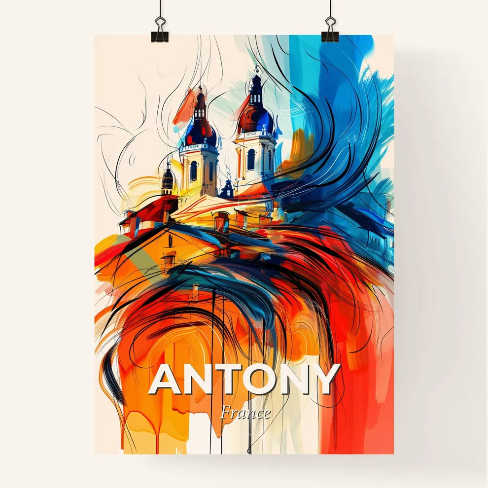 Vibrant Antony, France Poster