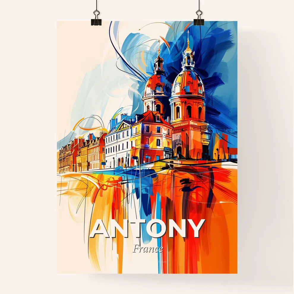 Vibrant Antony, France Poster