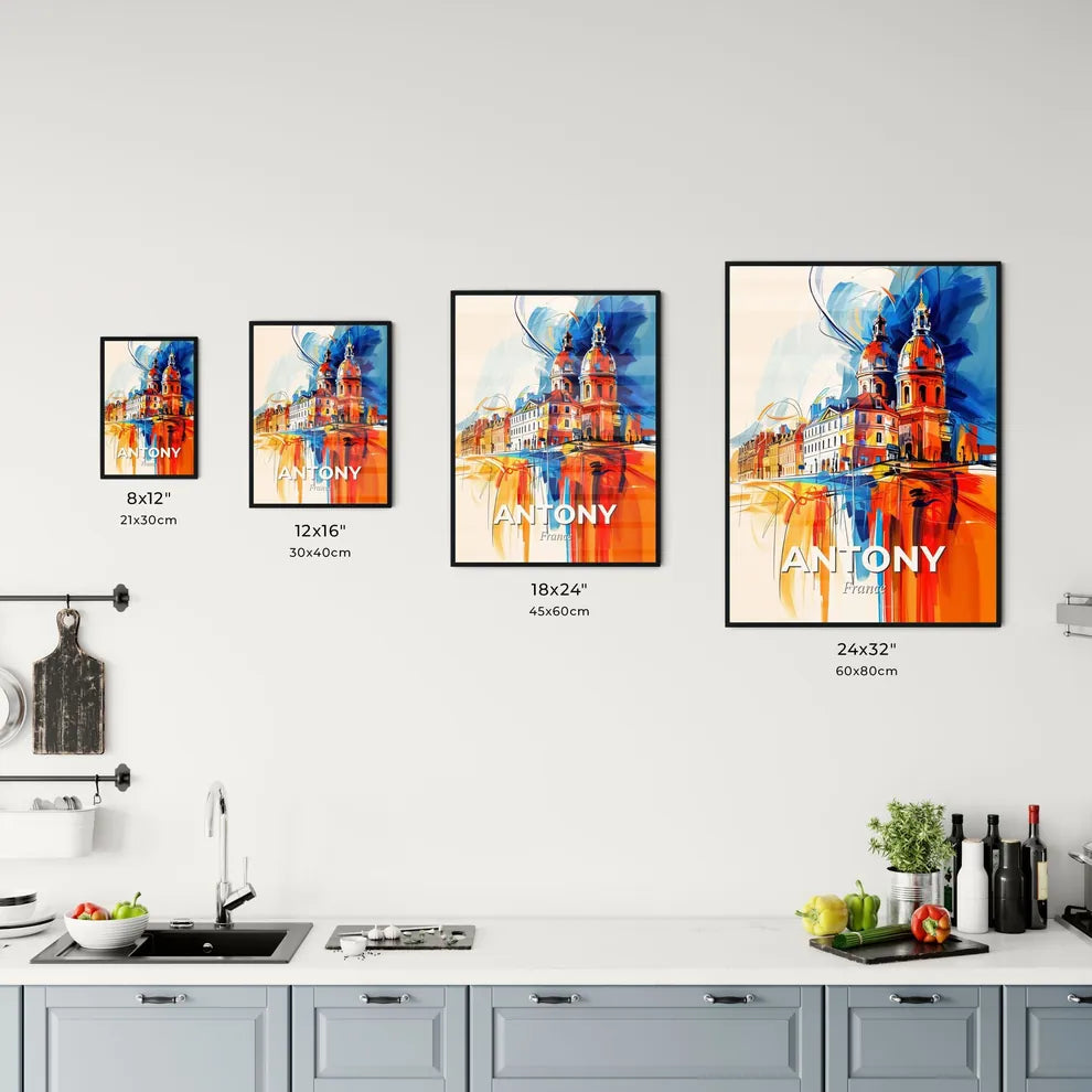 Vibrant Antony, France Kitchen Art