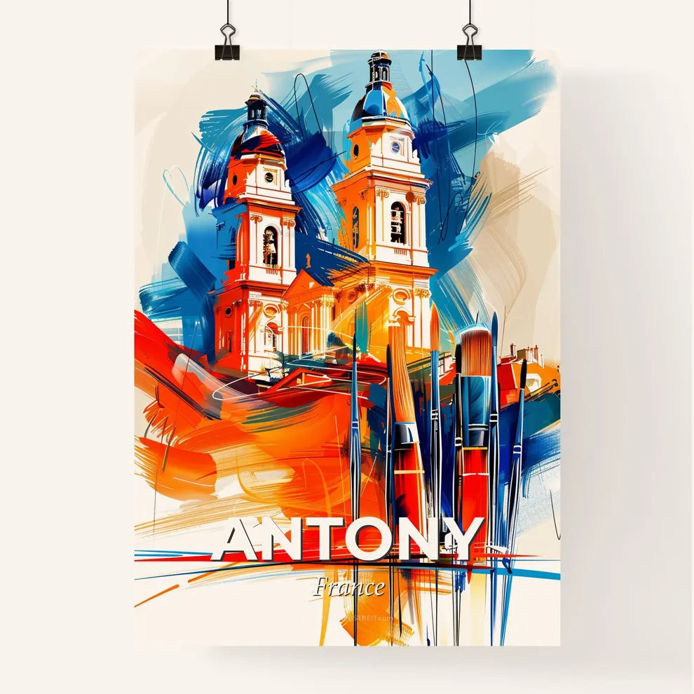 Vibrant Antony, France Poster