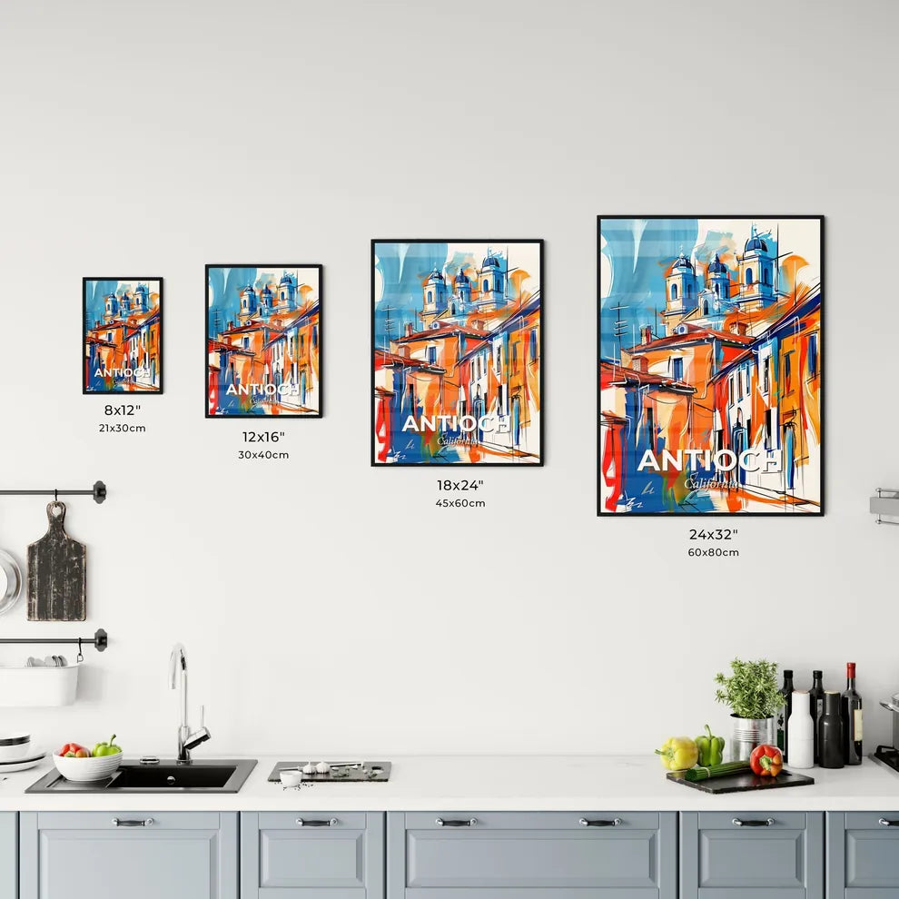 Vibrant Antioch, California Kitchen Art