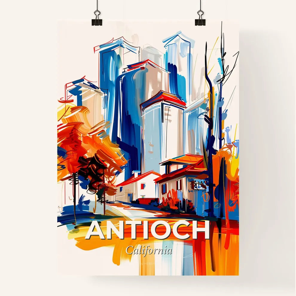 Vibrant Antioch, California Poster