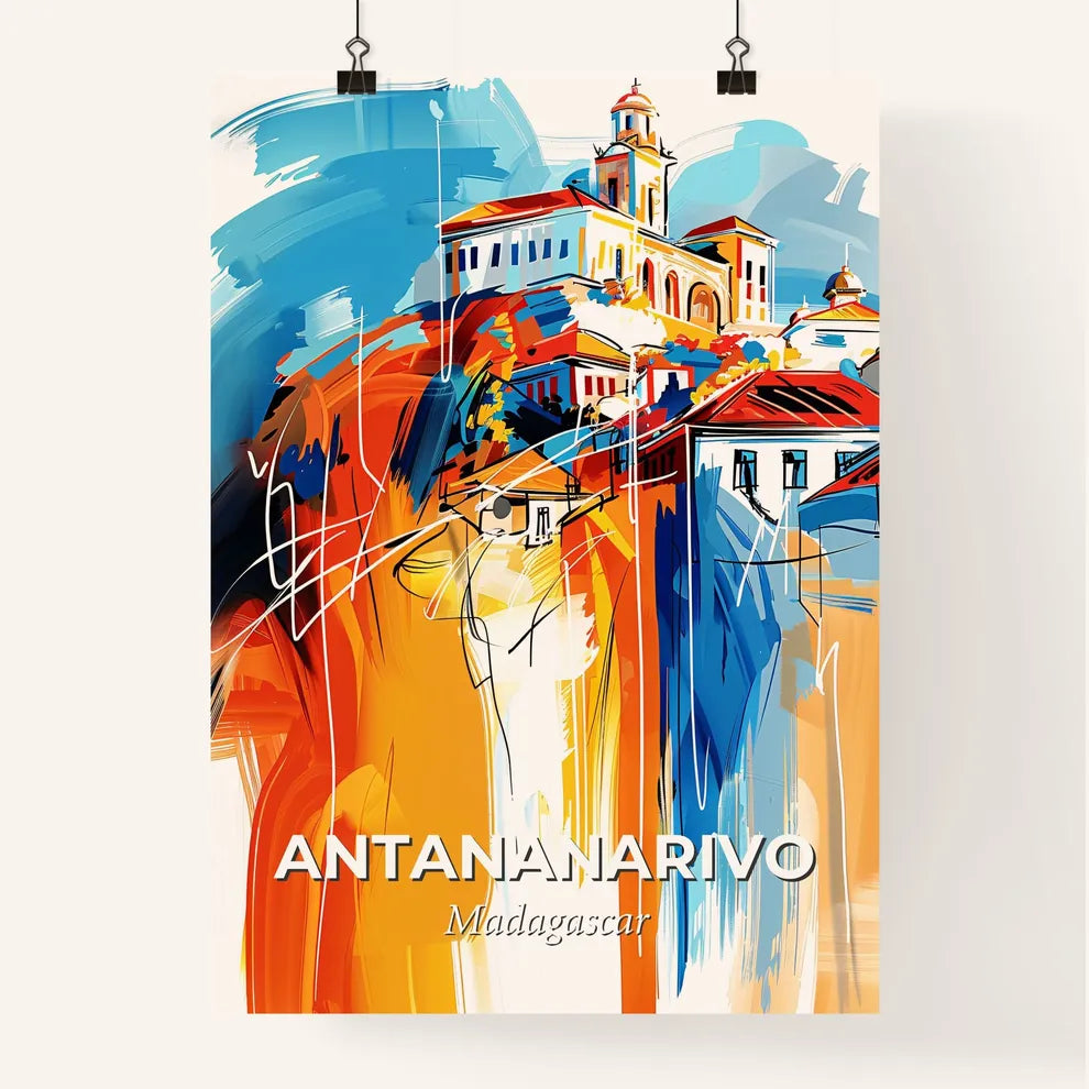 Vibrant Antananarivo, Madagascar Poster