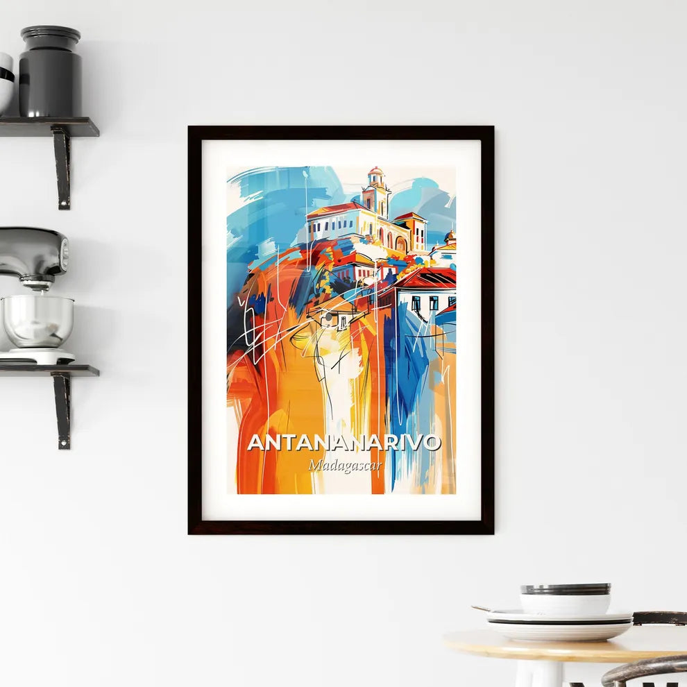 Vibrant Antananarivo, Madagascar Framed Print