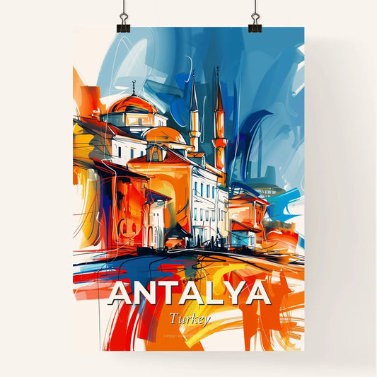 Vibrant Antalya, Turkey Poster