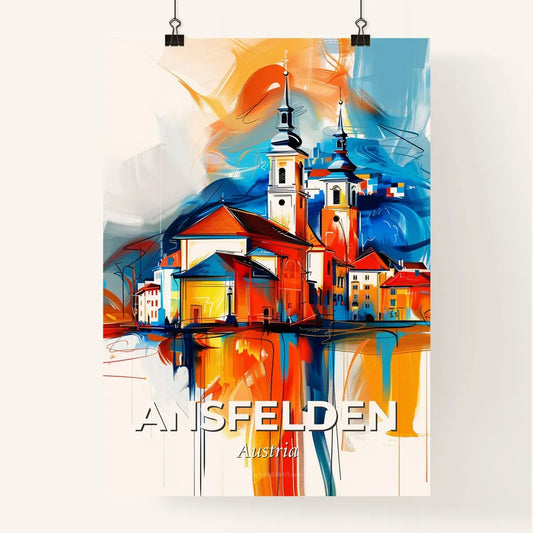 Vibrant Ansfelden, Austria Poster