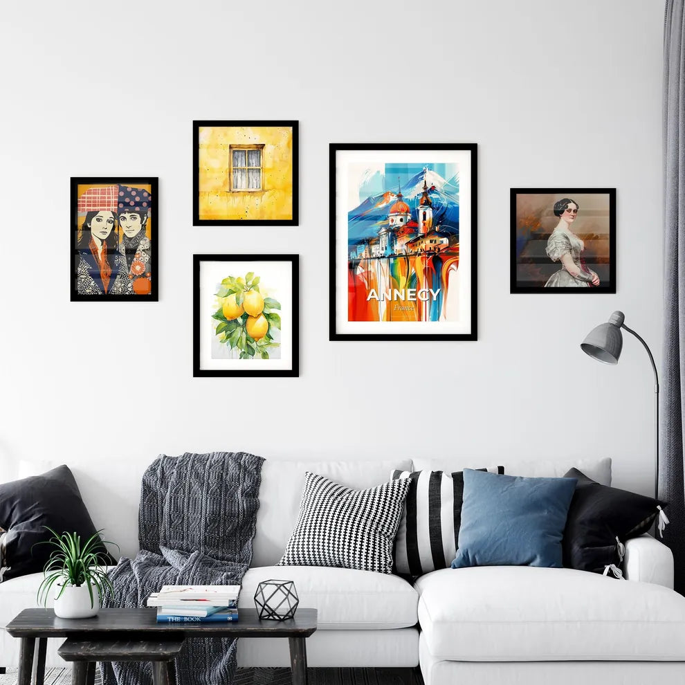 Vibrant Annecy, France Wall Art Collection