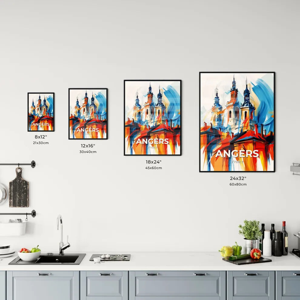 Vibrant Angers, France Kitchen Art
