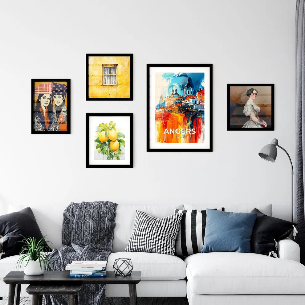 Vibrant Angers, France Wall Art Collection