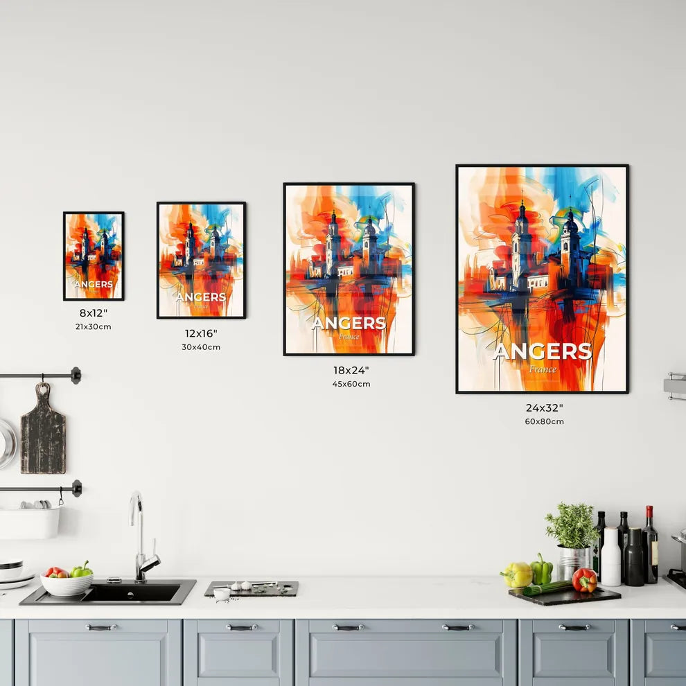 Vibrant Angers, France Kitchen Art