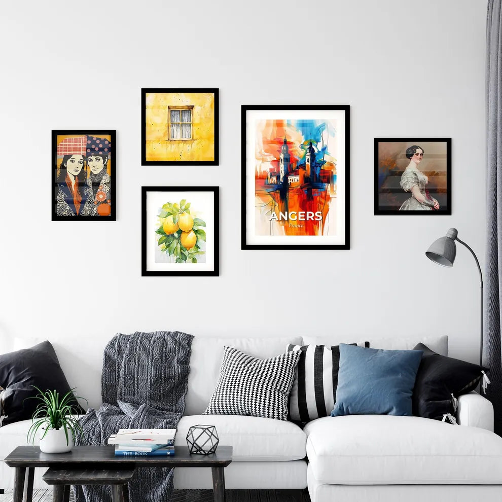 Vibrant Angers, France Wall Art Collection