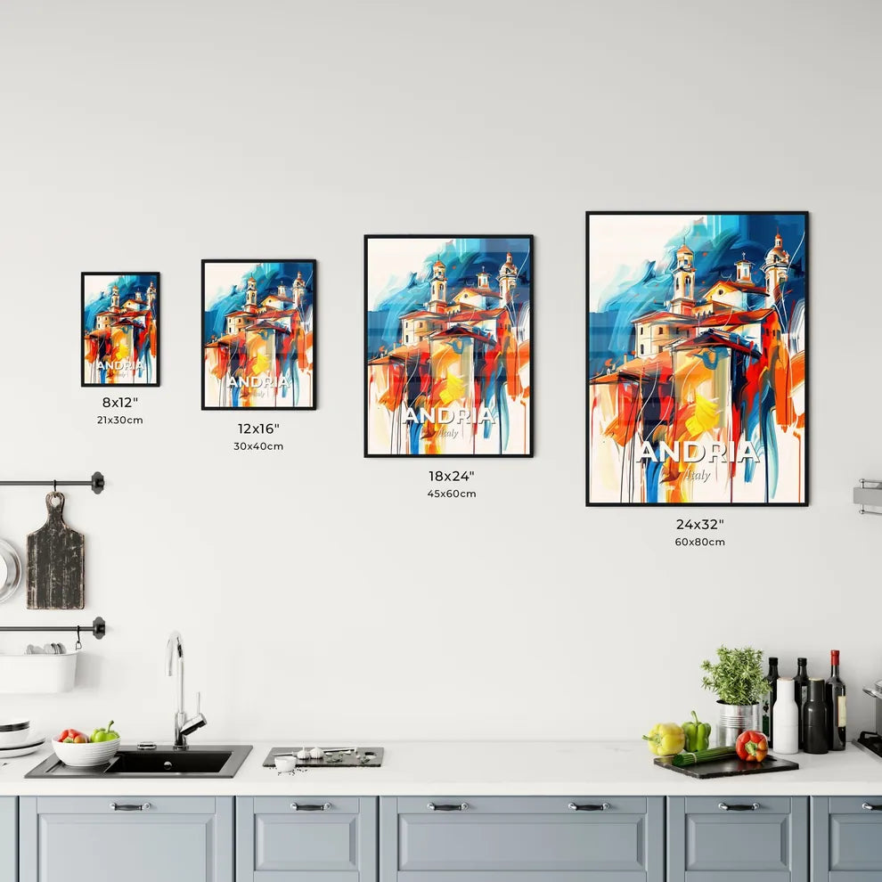 Vibrant Andria, Italy Kitchen Art