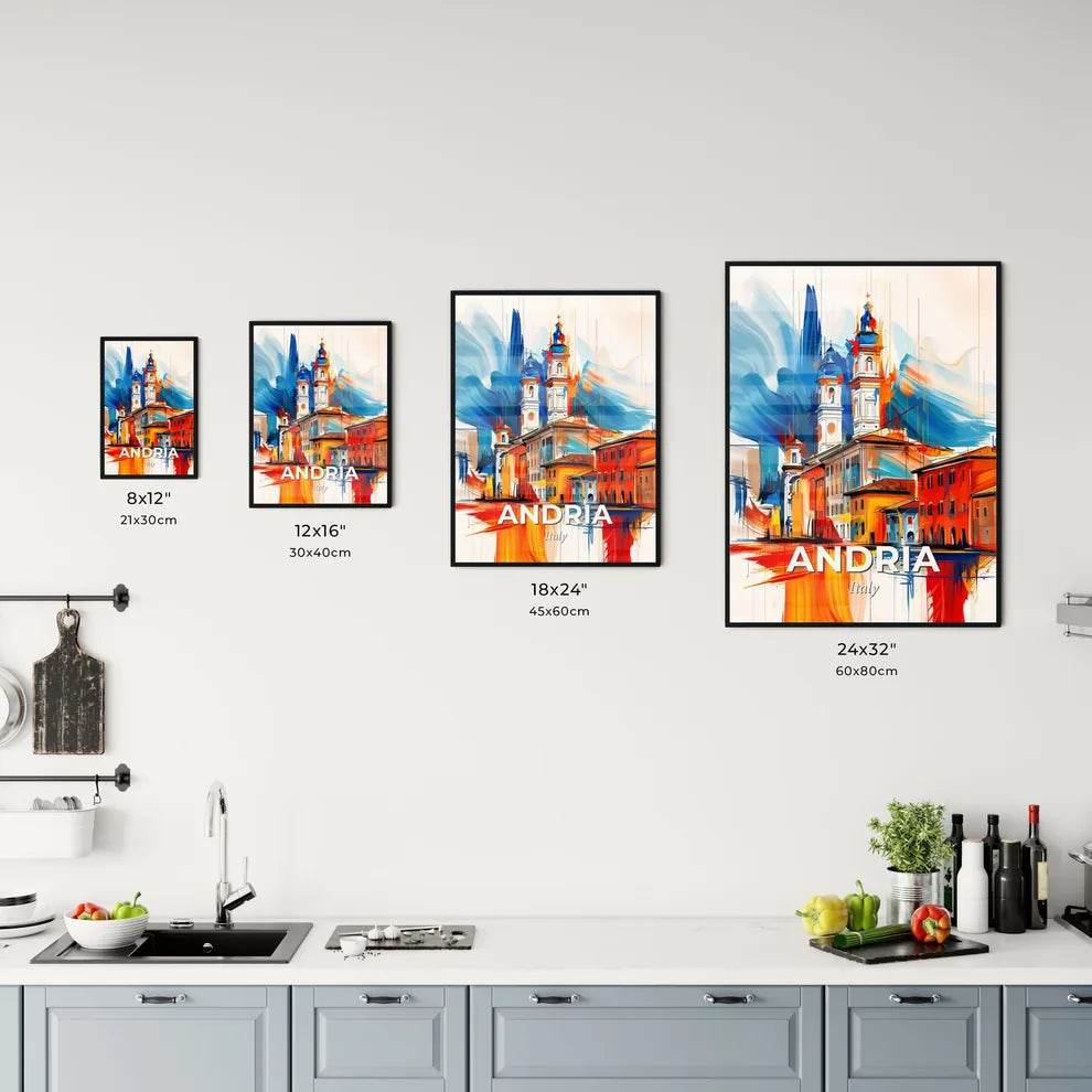 Vibrant Andria, Italy Kitchen Art