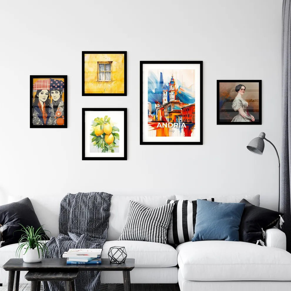 Vibrant Andria, Italy Wall Art Collection