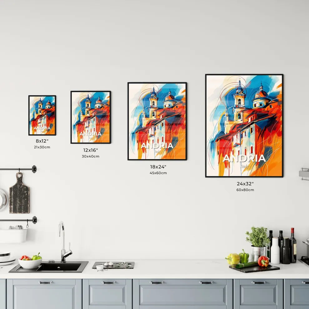 Vibrant Andria, Italy Kitchen Art