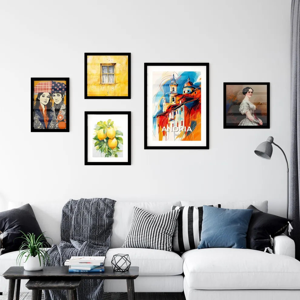 Vibrant Andria, Italy Wall Art Collection