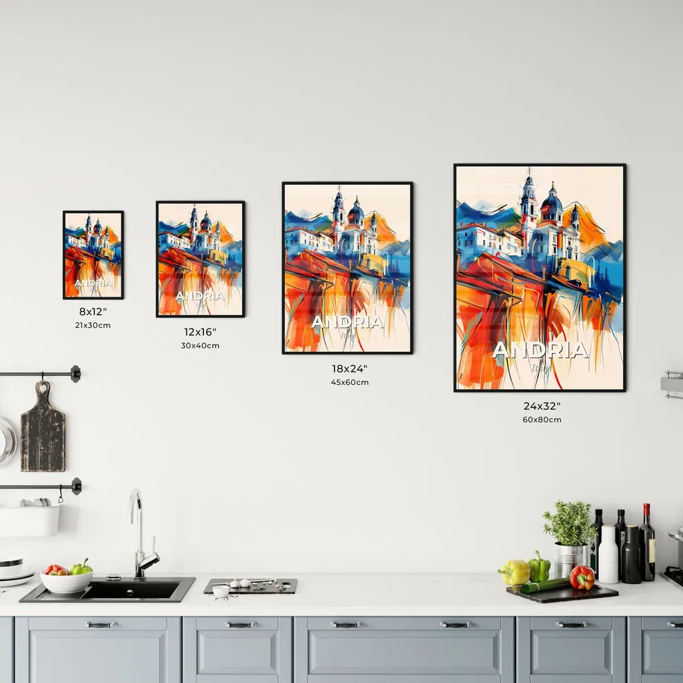 Vibrant Andria, Italy Kitchen Art
