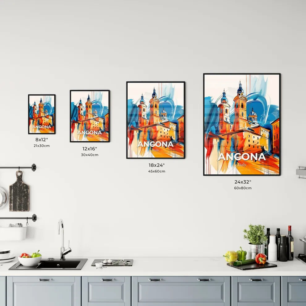 Vibrant Ancona, Italy Kitchen Art