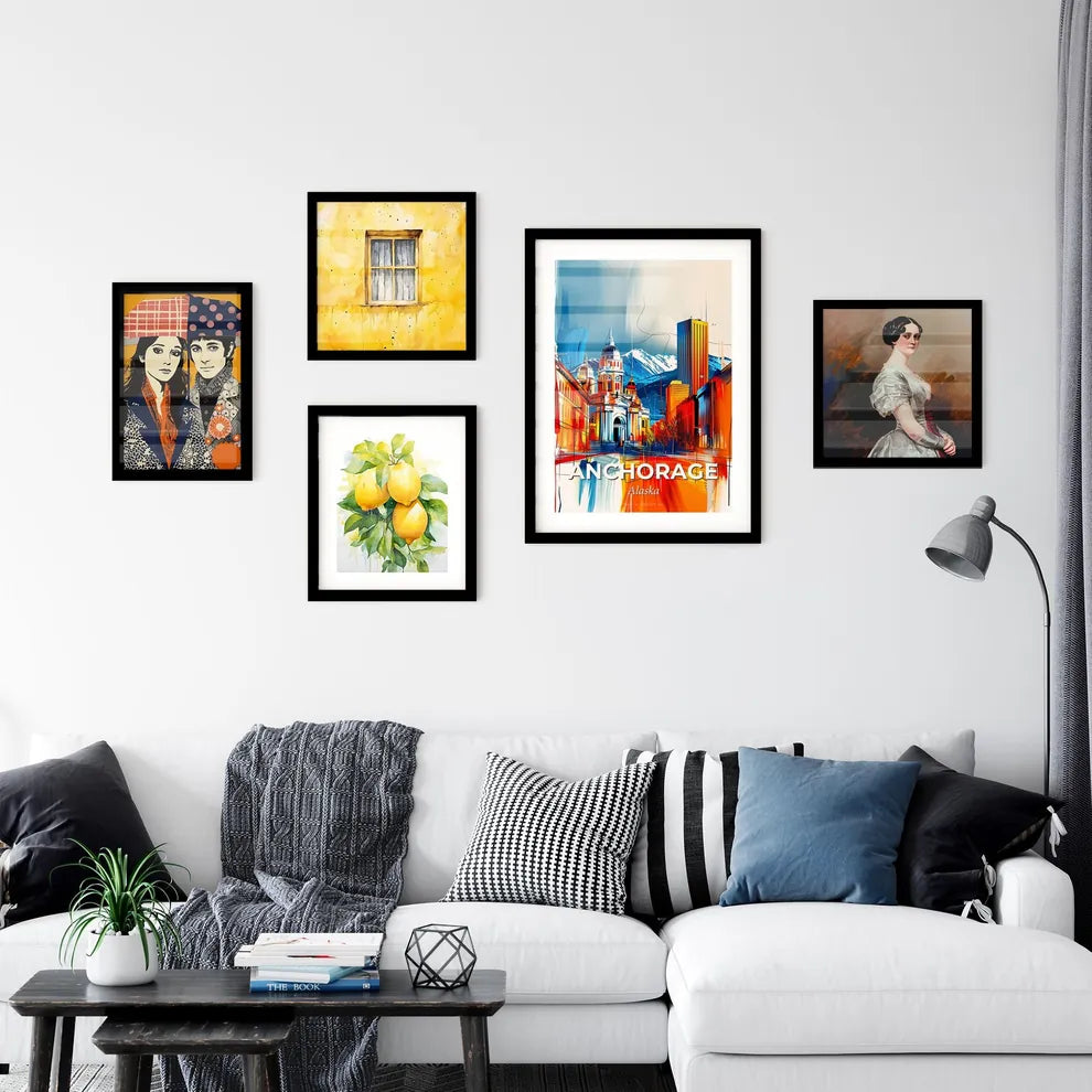 Vibrant Anchorage, Alaska Wall Art Collection
