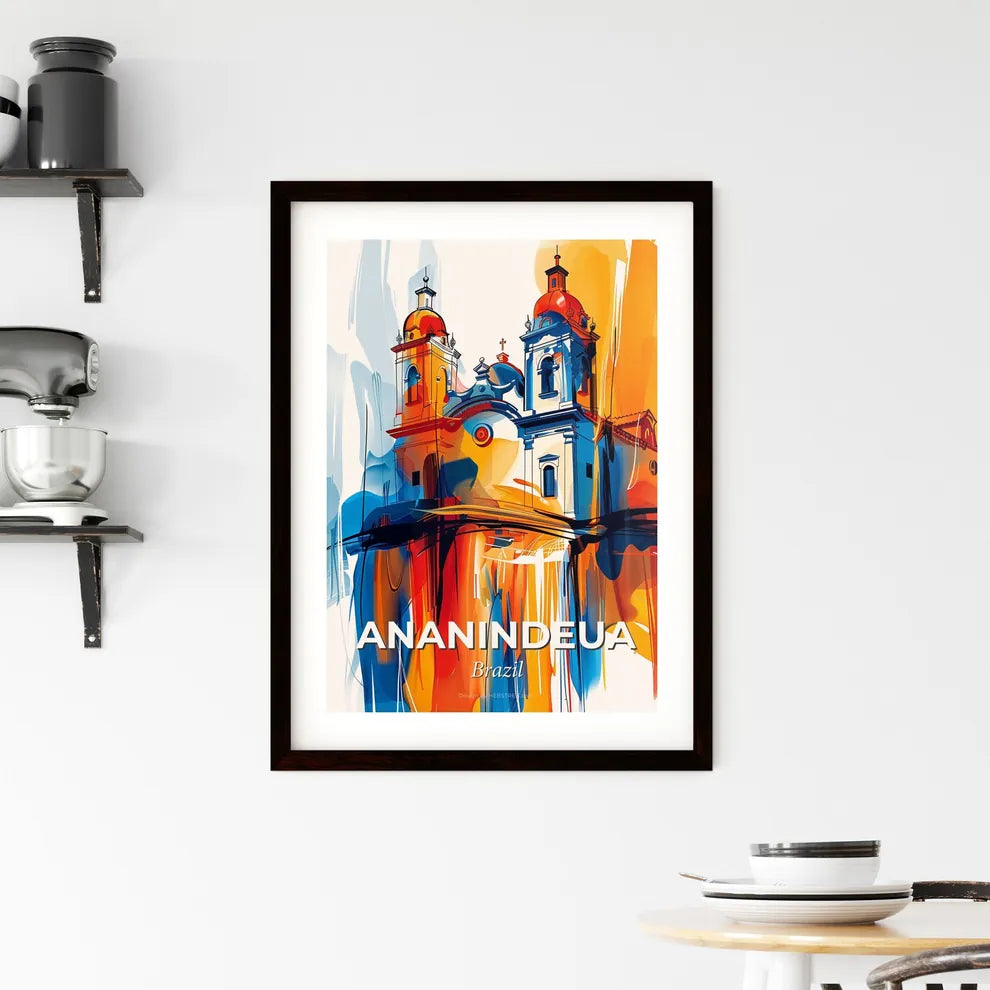 Vibrant Ananindeua, Brazil Framed Print