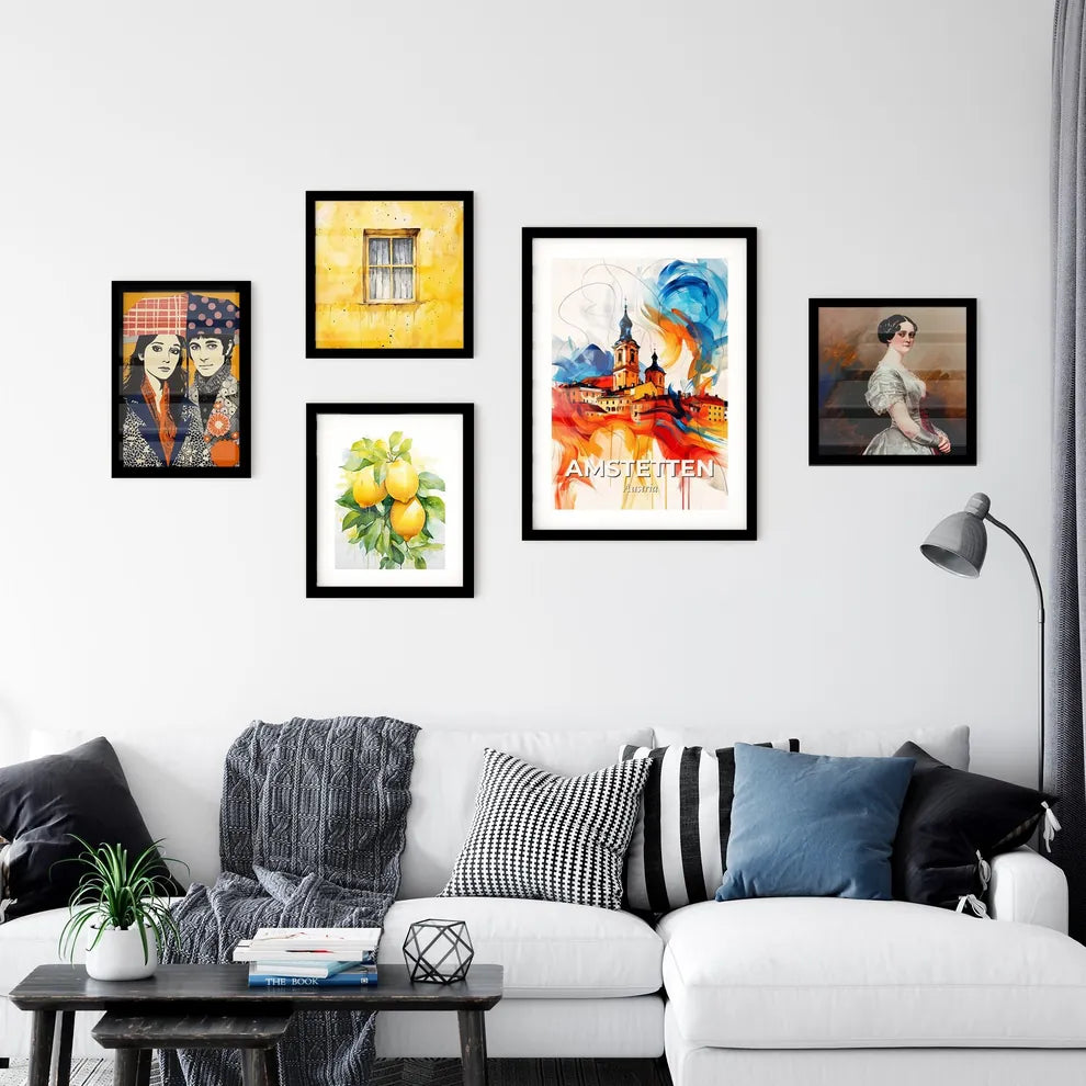 Vibrant Amstetten, Austria Wall Art Collection