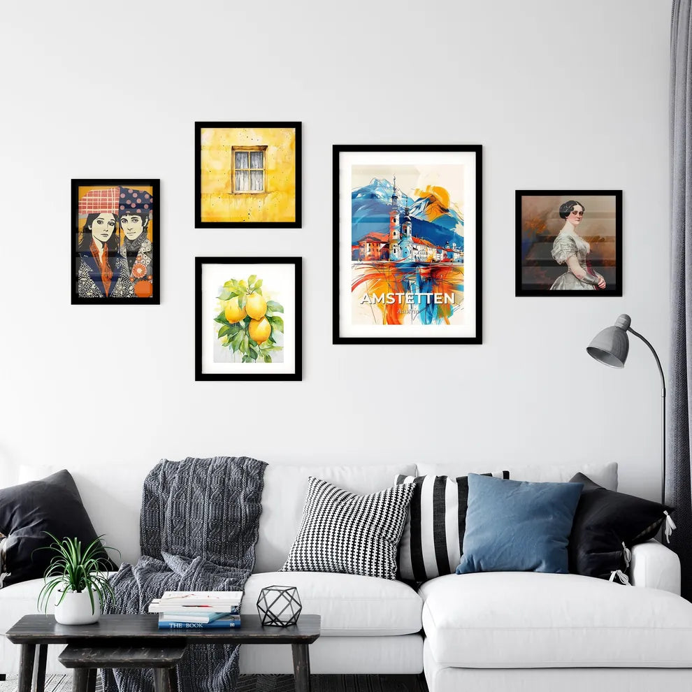 Vibrant Amstetten, Austria Wall Art Collection