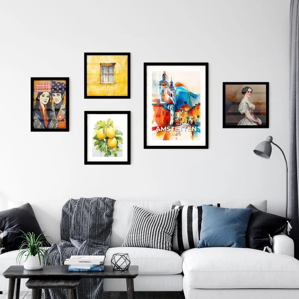 Vibrant Amstetten, Austria Wall Art Collection