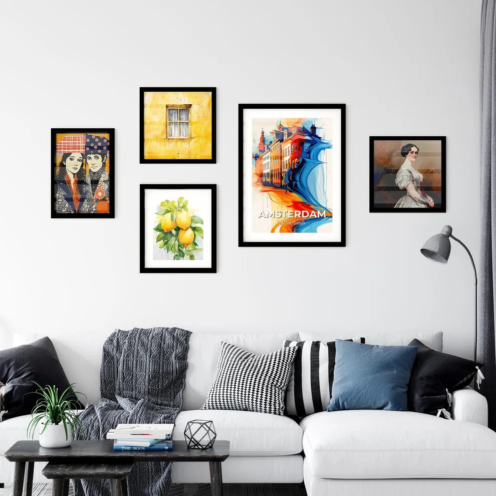 Vibrant Amsterdam, Netherlands Wall Art Collection