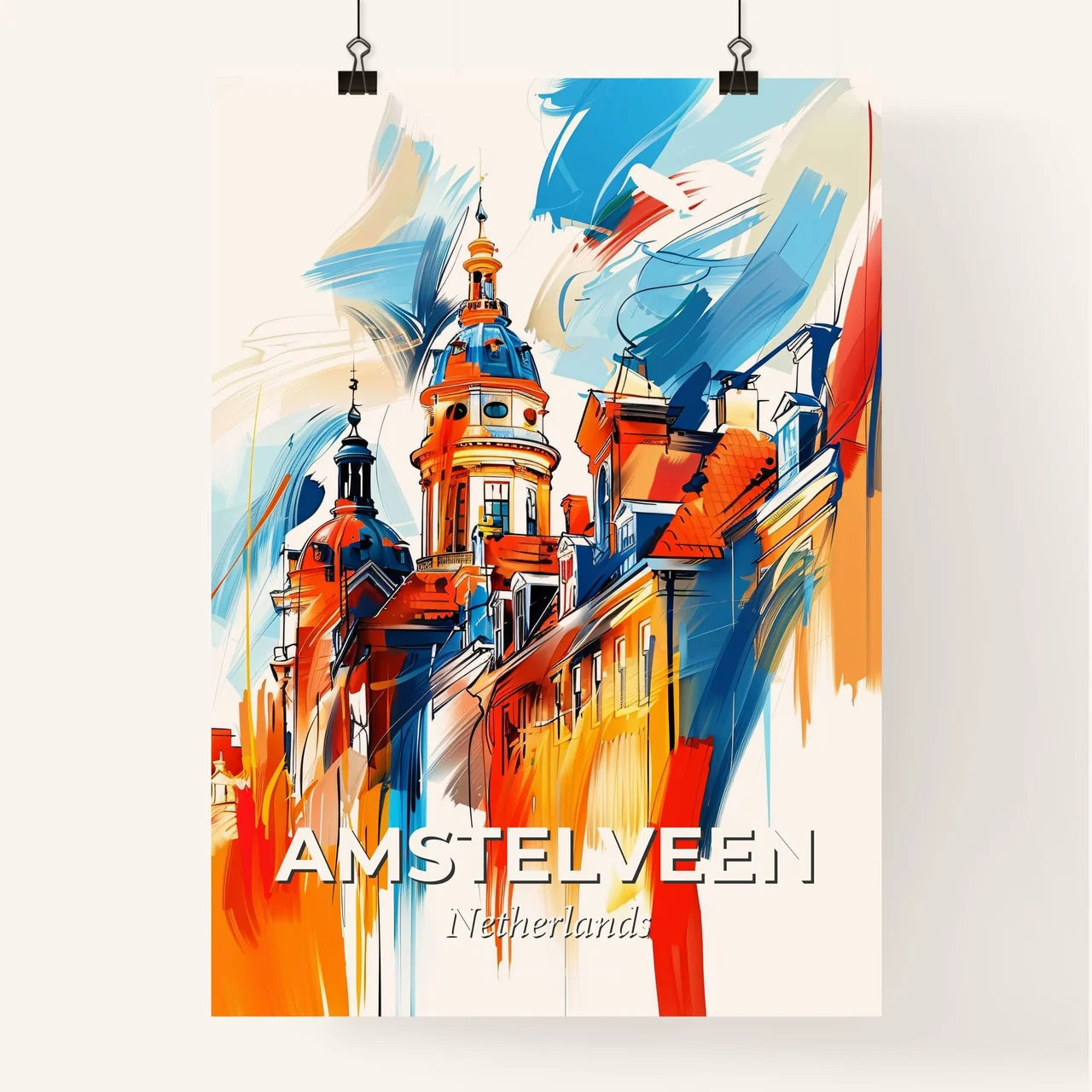 Vibrant Amstelveen, Netherlands Poster