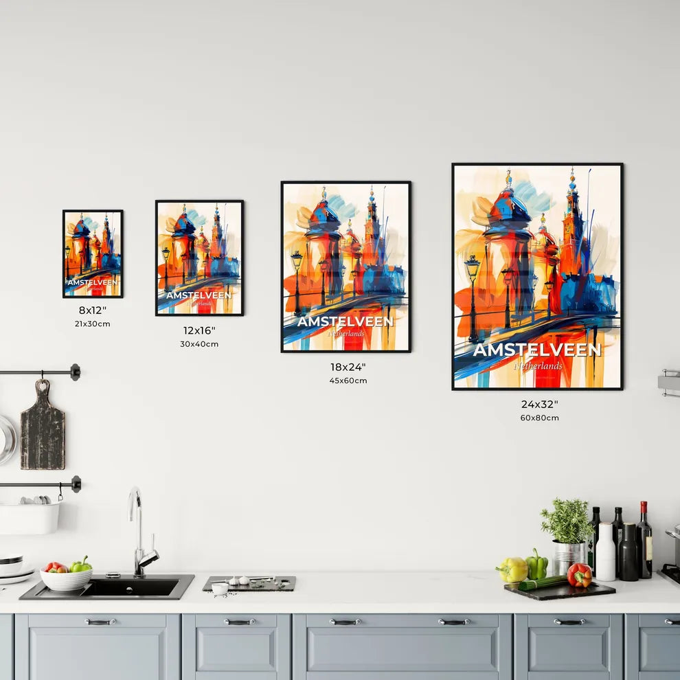 Vibrant Amstelveen, Netherlands Kitchen Art