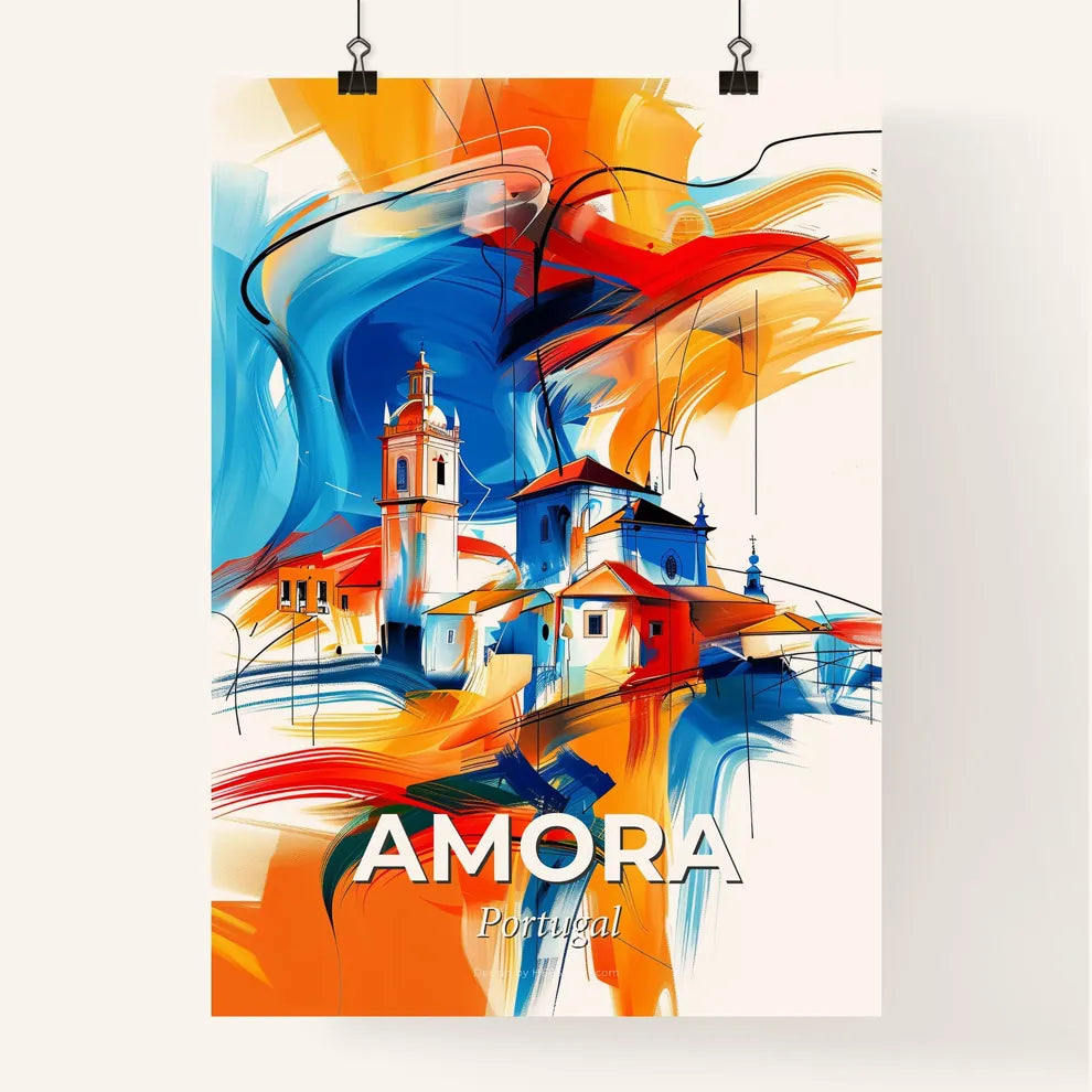 Vibrant Amora, Portugal Poster