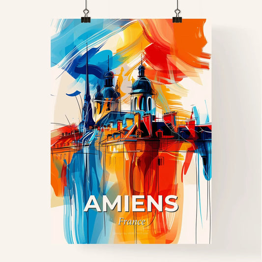 Vibrant Amiens, France Poster