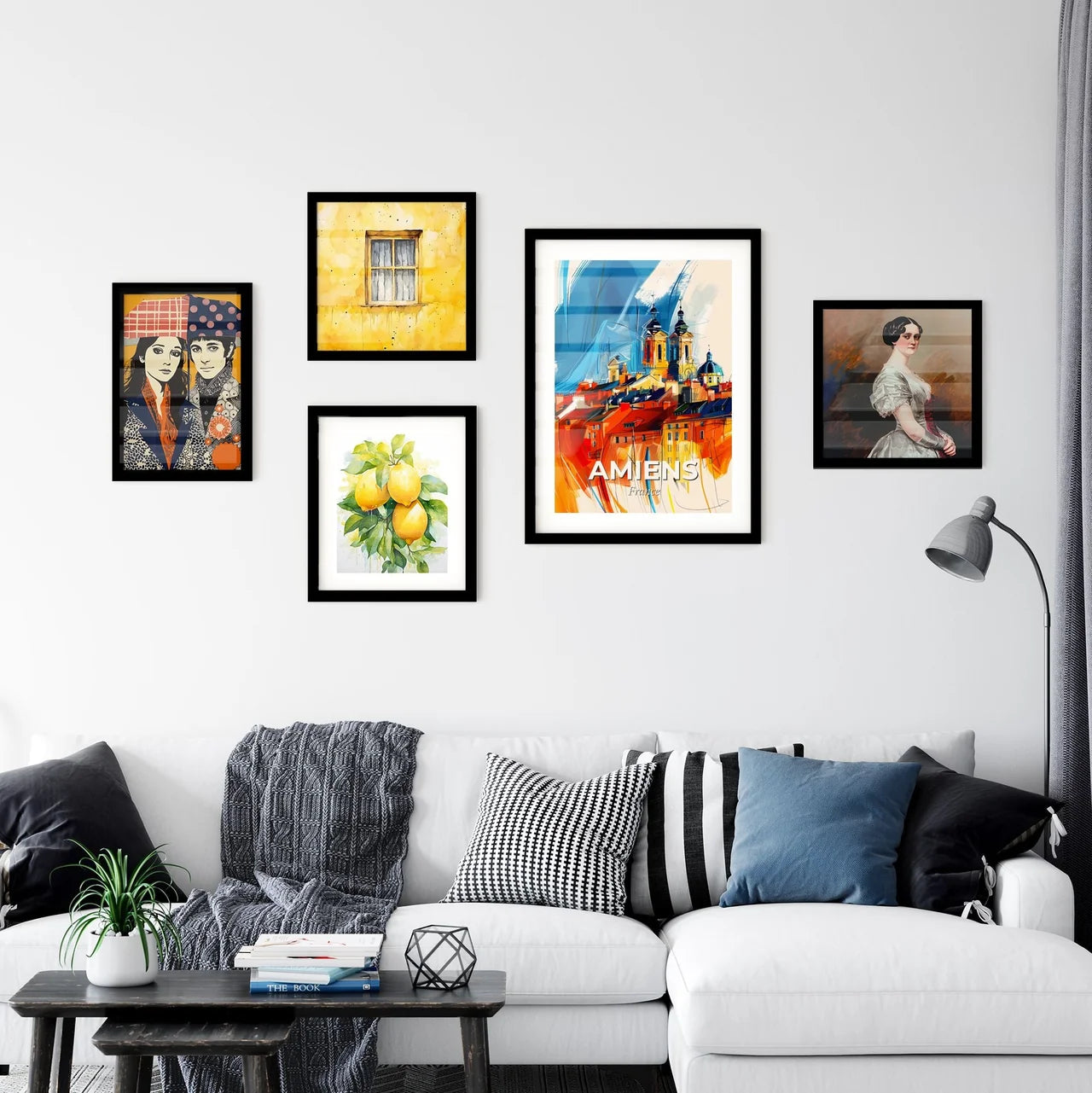 Vibrant Amiens, France Wall Art Collection