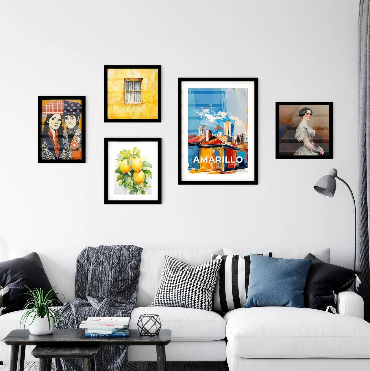 Vibrant Amarillo, Texas Wall Art Collection