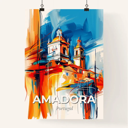 Vibrant Amadora, Portugal Poster