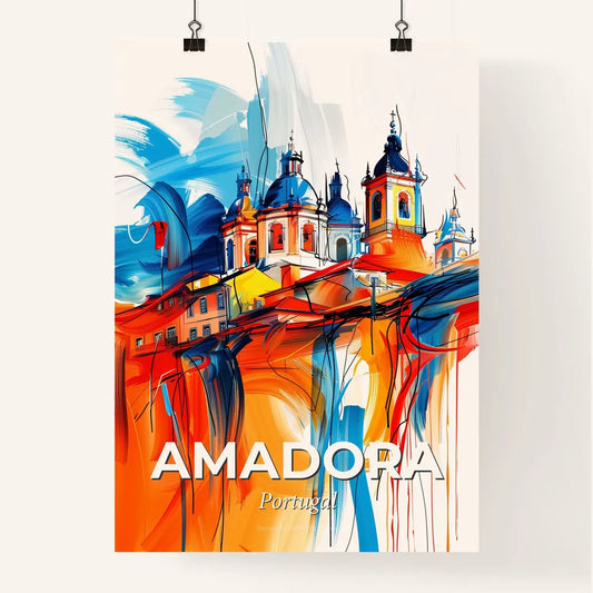 Vibrant Amadora, Portugal Poster