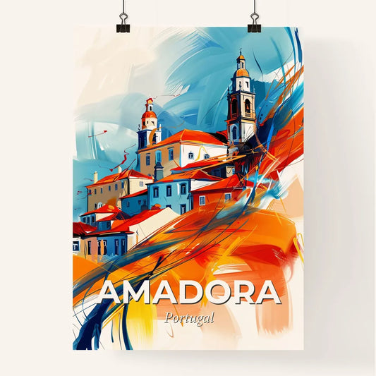 Vibrant Amadora, Portugal Poster