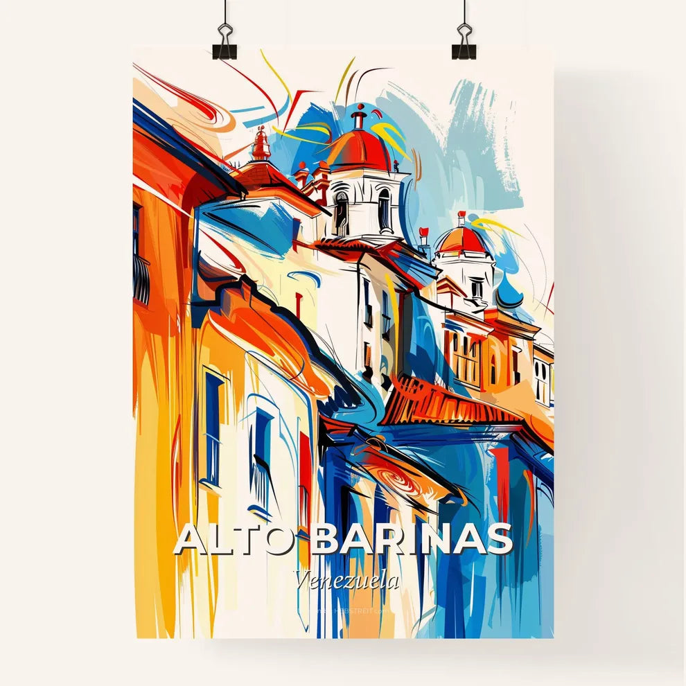 Vibrant Alto Barinas, Venezuela Poster