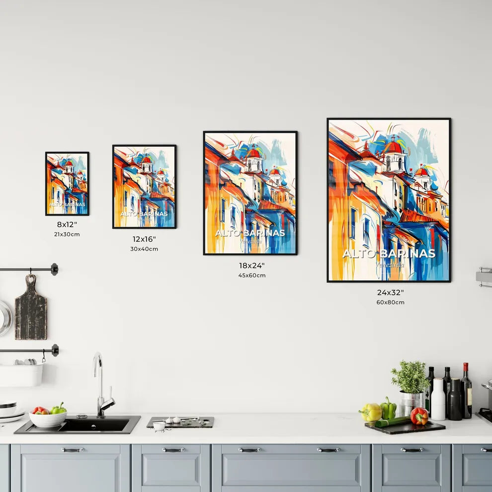 Vibrant Alto Barinas, Venezuela Kitchen Art