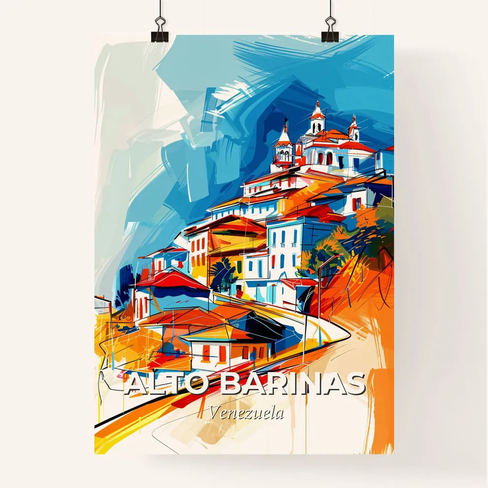 Vibrant Alto Barinas, Venezuela Poster