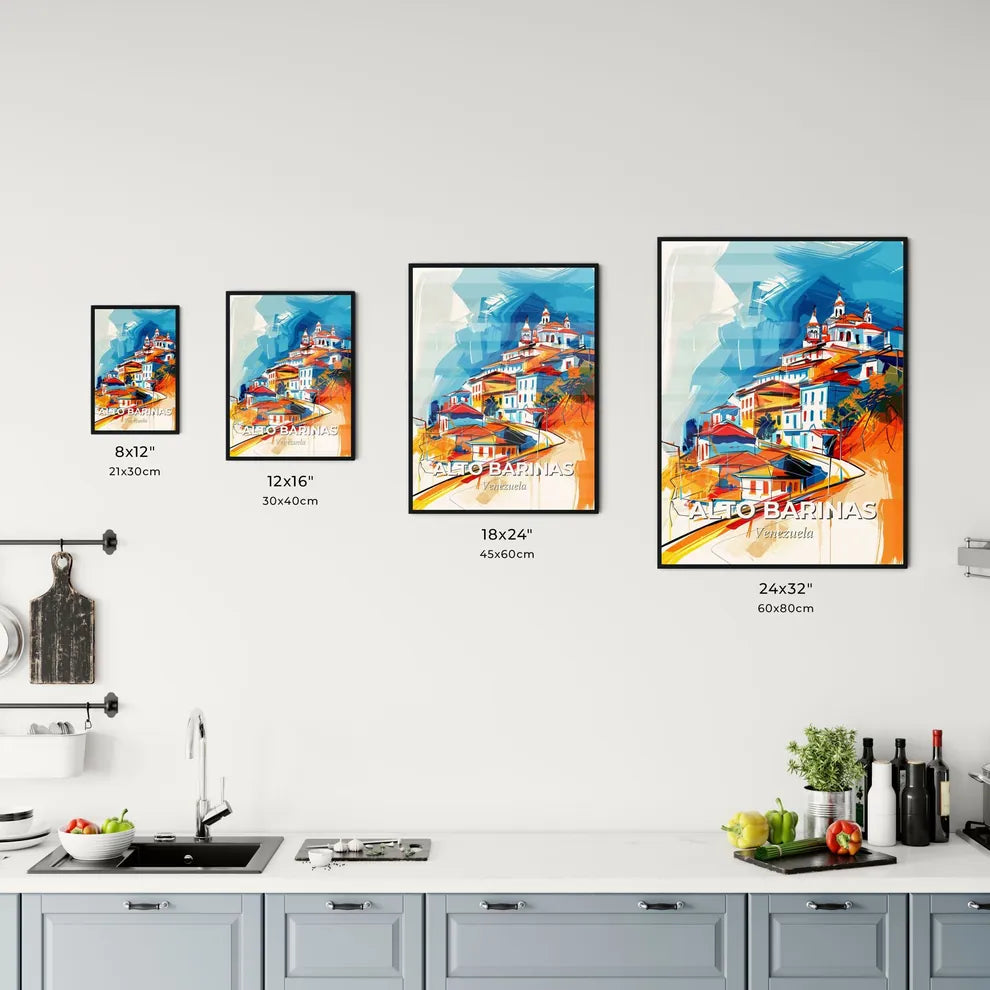 Vibrant Alto Barinas, Venezuela Kitchen Art