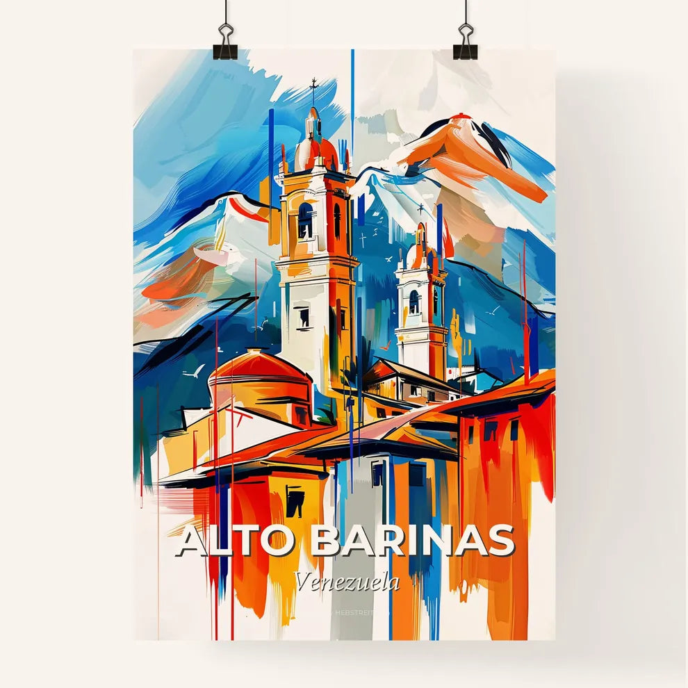 Vibrant Alto Barinas, Venezuela Poster