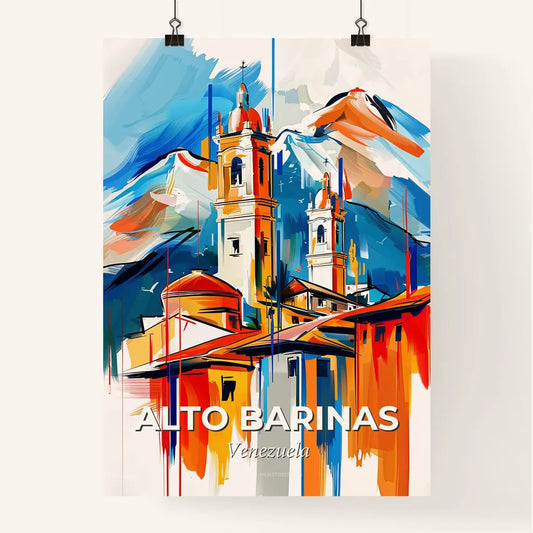 Vibrant Alto Barinas, Venezuela Poster