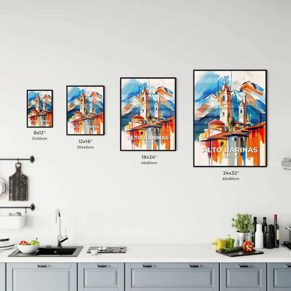 Vibrant Alto Barinas, Venezuela Kitchen Art