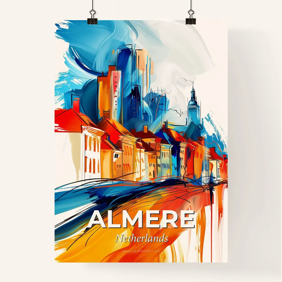 Vibrant Almere, Netherlands Poster