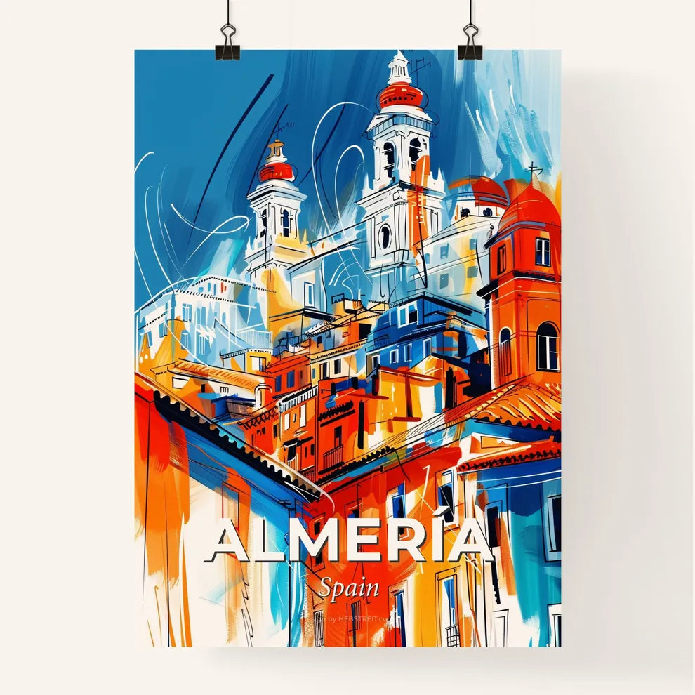 Vibrant Almería, Spain Poster