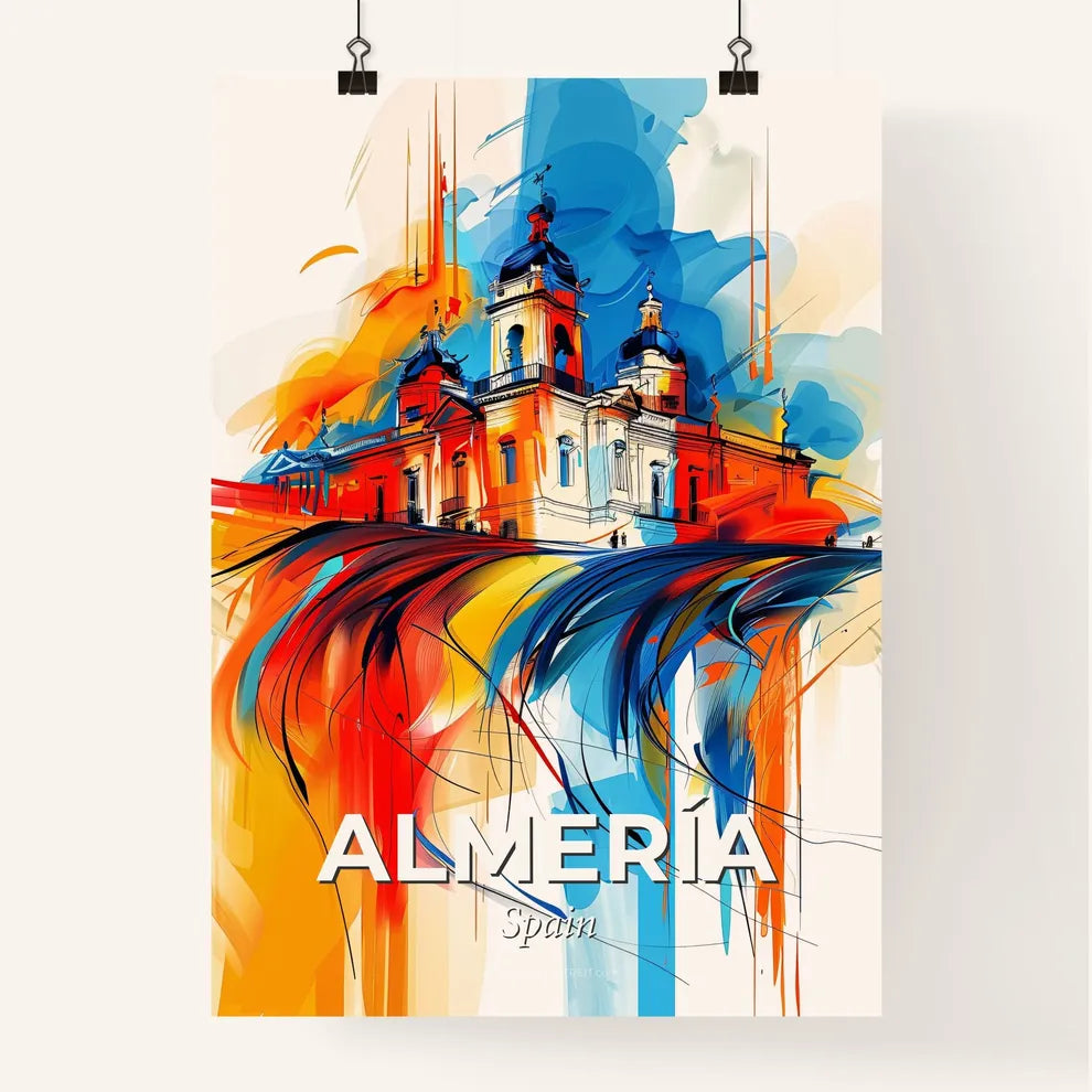 Vibrant Almería, Spain Poster