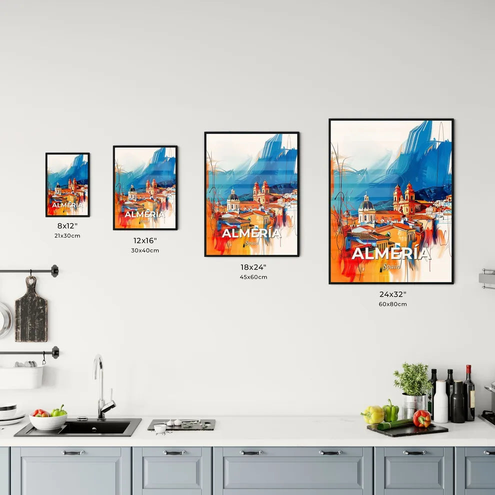 Vibrant Almería, Spain Kitchen Art