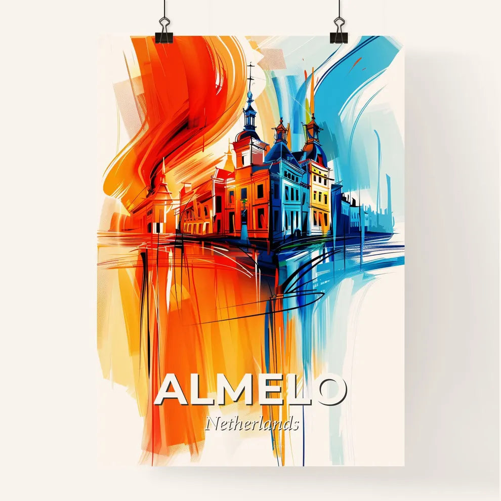 Vibrant Almelo, Netherlands Poster