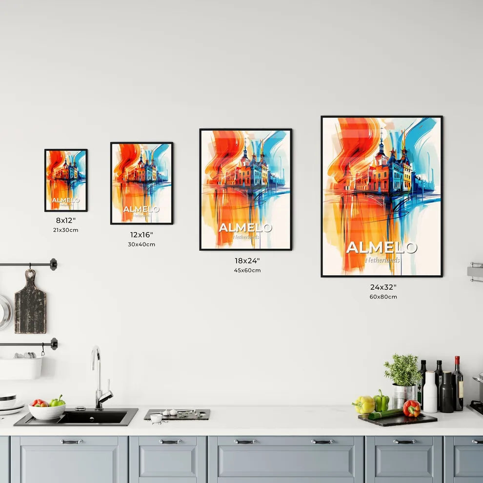 Vibrant Almelo, Netherlands Kitchen Art